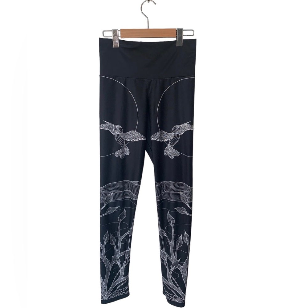 Art Designed -Lovescapes Hummingbird Birds Leggings